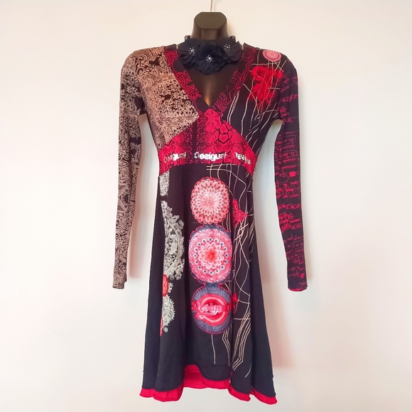 Desigual Dresses & Skirts - DESIGUAL MULTI DESIGN DRESS